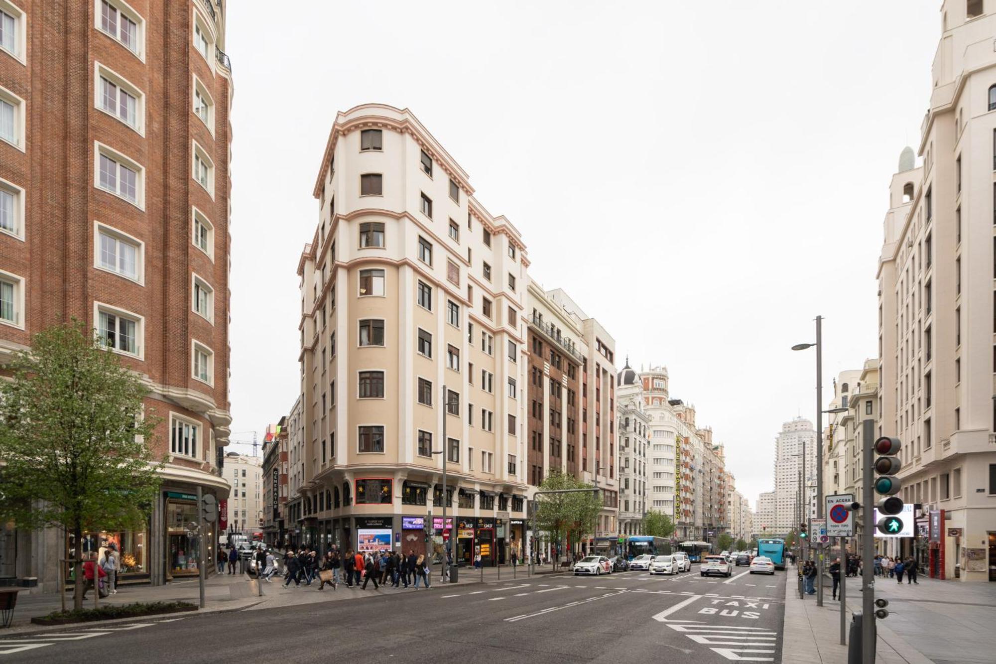 马德里Apartamento De Lujo En Gran Via公寓 外观 照片